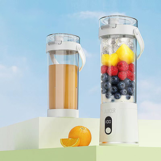 600ml Cordless Portable Outdoor Juicer & Direct Drink 2-in-1 Juicer Cup