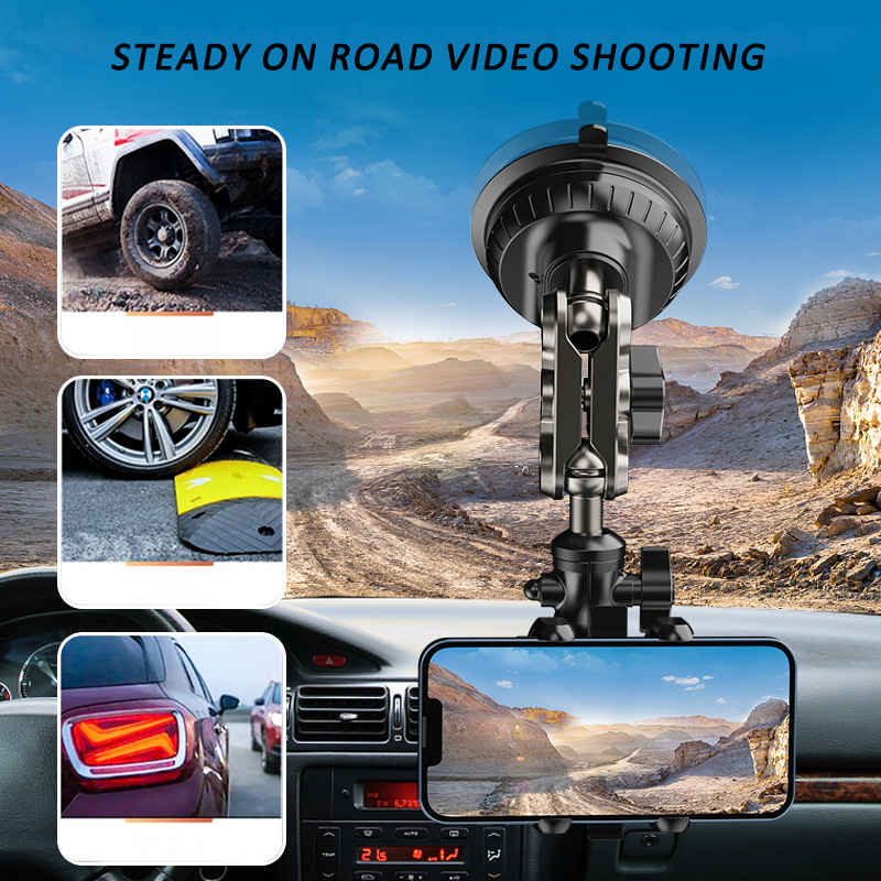 Car bluetooth photography mobile phone holder