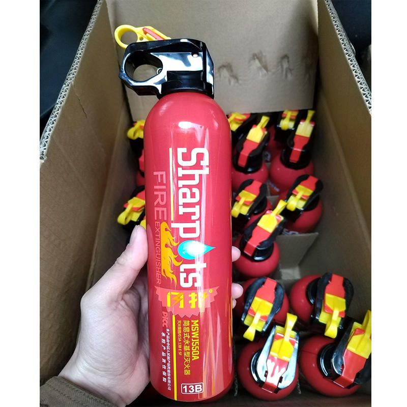 Car fire extinguisher set