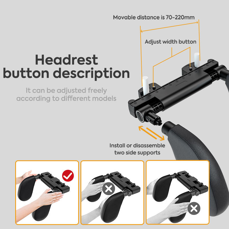 Adjustable Car Neck Pillow