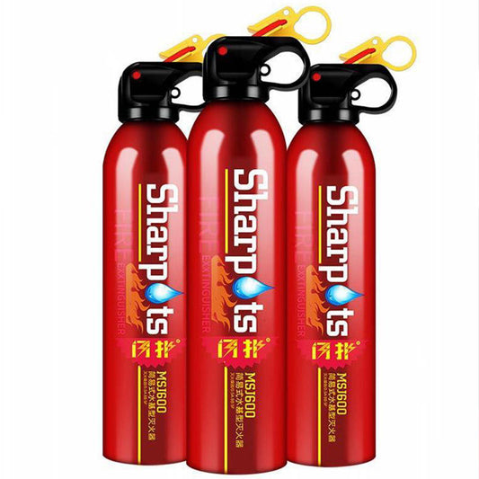 Car fire extinguisher set