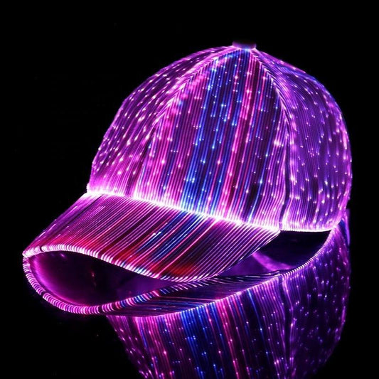 🌟 Ghana Spot🌟LED Glow Cap | Stand Out Instantly, Day or Night