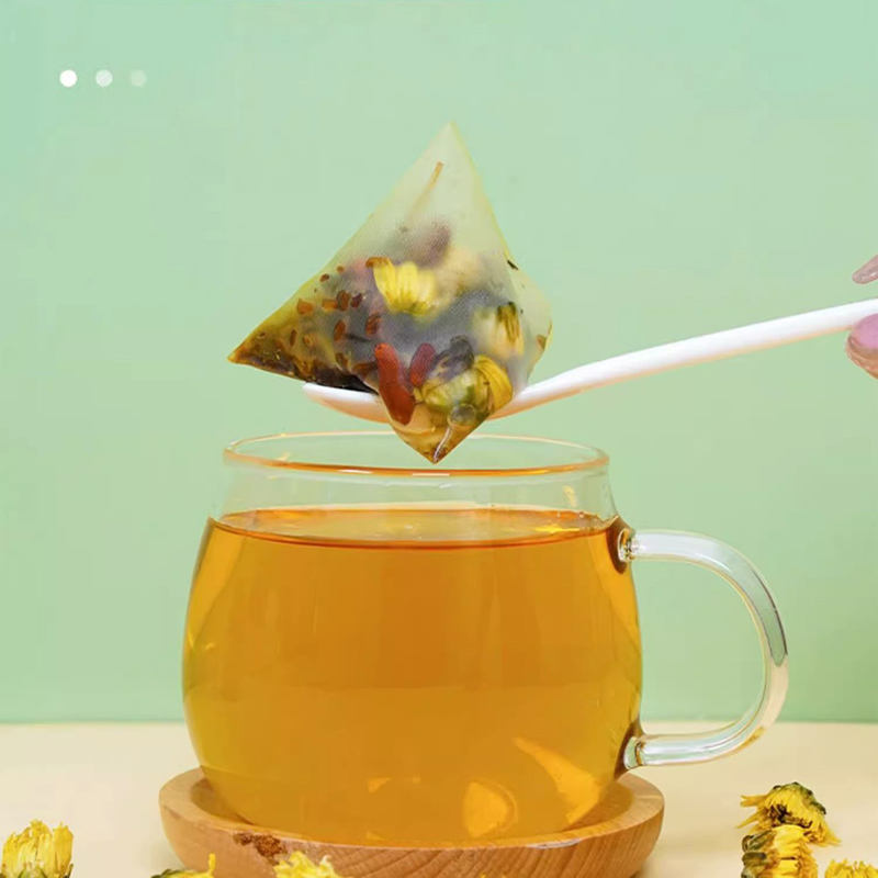 Traditional Chinese medicine health-preserving herbal tea, chrysanthemum and cassia seed, detoxifying, liver-protecting and eye-protecting tea 30 bags per pack