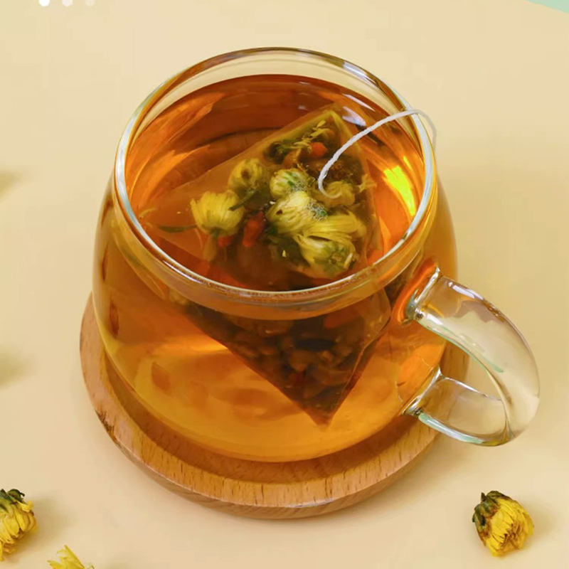 Traditional Chinese medicine health-preserving herbal tea, chrysanthemum and cassia seed, detoxifying, liver-protecting and eye-protecting tea 30 bags per pack