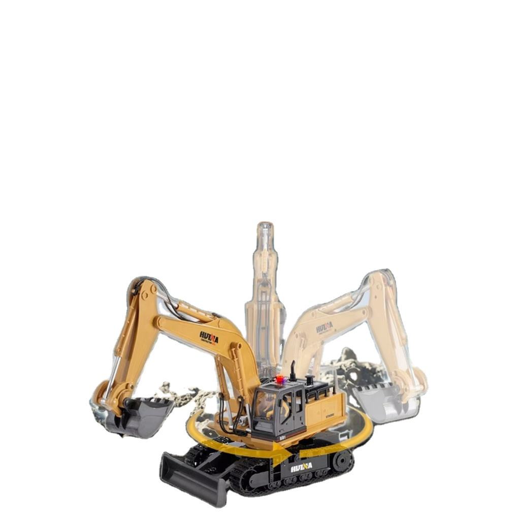 Remote control excavator alloy version 2.4G wireless remote control car