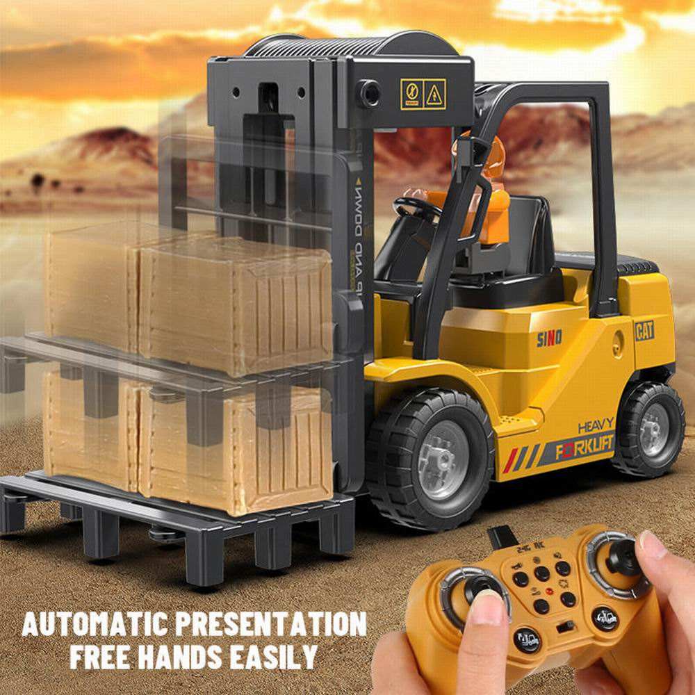 （24-hour delivery+Cash on delivery）2.4G Children's Remote Control Forklift