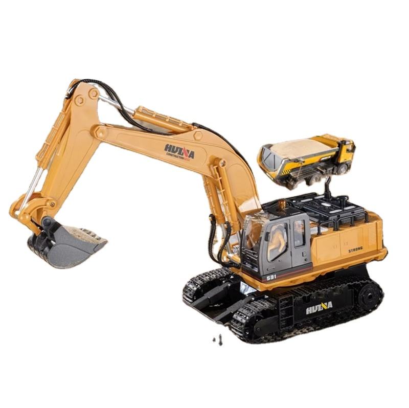 Remote control excavator alloy version 2.4G wireless remote control car