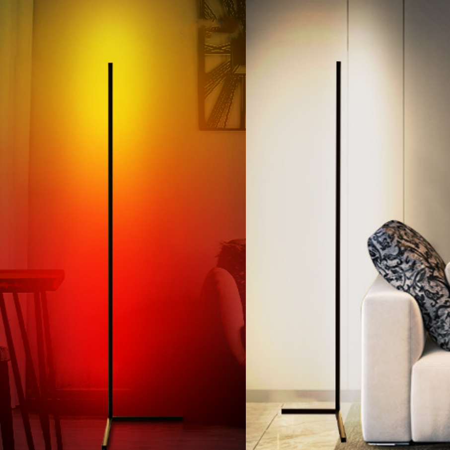 Floor-standing folding lamp