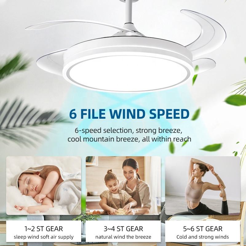 🌬️Ceiling Fan Light for Ghana | 6-Speed Comfort  🚗[ Cash on Delivery]
