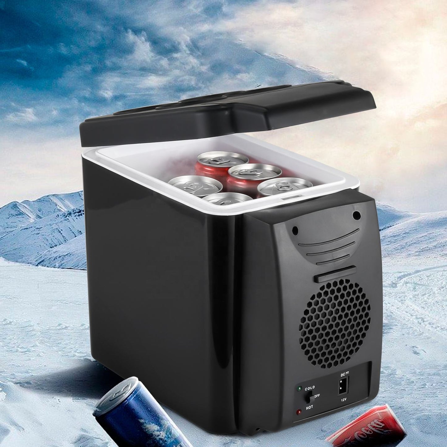 6L Portable refrigerator for Home and Car