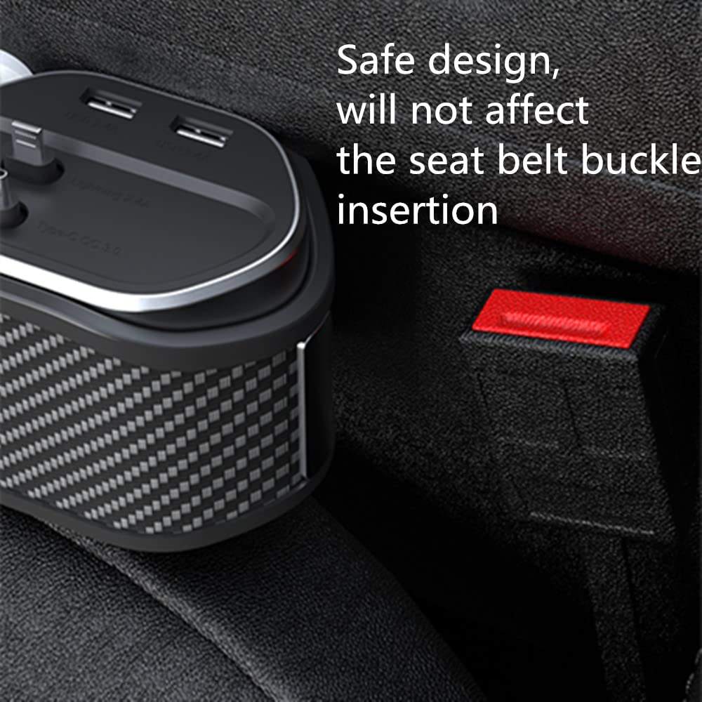 The Car Storage Box includes wireless charging and supports 40W fast charging