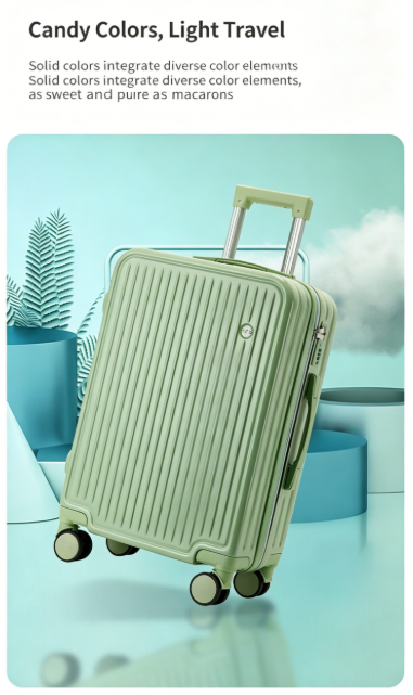 【20-inch suitcase】 Color Lightweight Suitcase, Stylish & Silent Wheels, Easy Travel✨