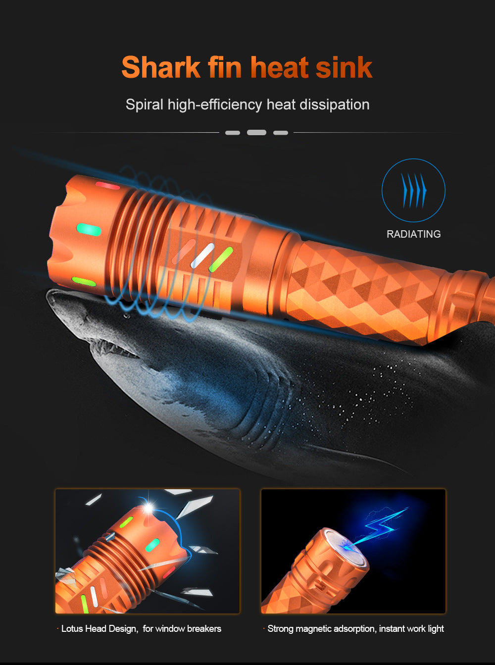 🔦 Super Bright Rechargeable Flashlight | Long-Range Beam & Water-Resistant Design【 Cash on Delivery】
