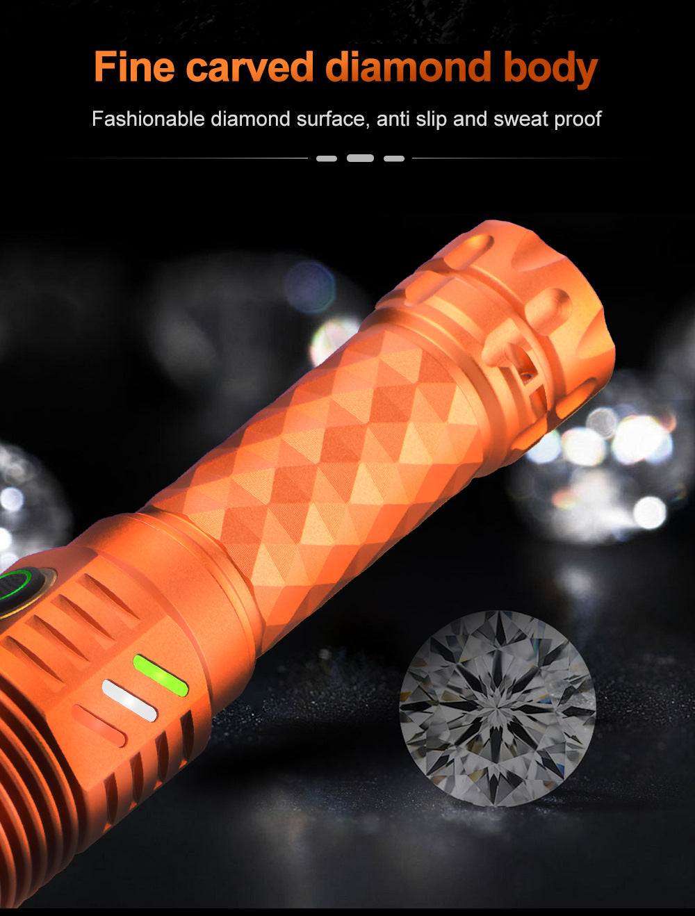 🔦 Super Bright Rechargeable Flashlight | Long-Range Beam & Water-Resistant Design【 Cash on Delivery】