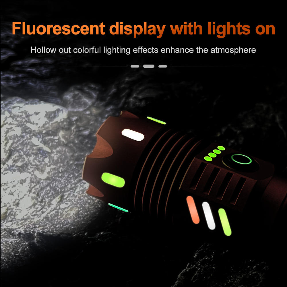 🔦 Super Bright Rechargeable Flashlight | Long-Range Beam & Water-Resistant Design【 Cash on Delivery】