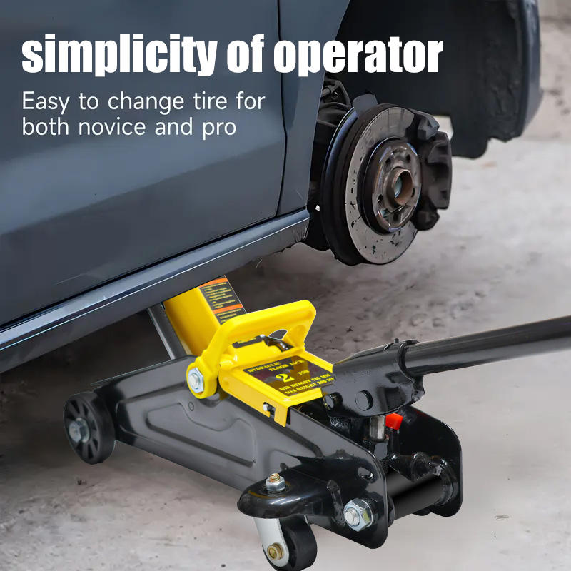 🚚[Ghana Spot] Industrial-Grade 2T Floor Jack | Must-Have for Car Repairs