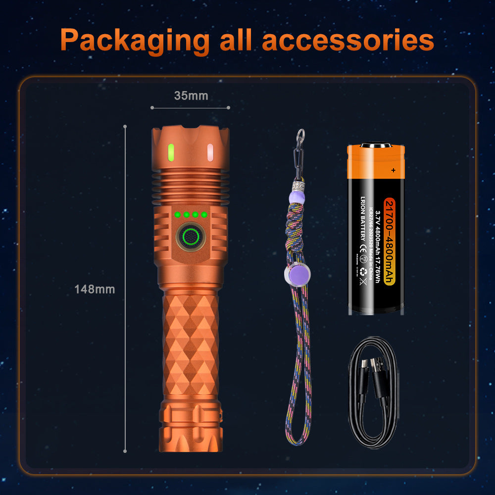 55W LED Super Bright Flashlight🚚【 Cash on Delivery】